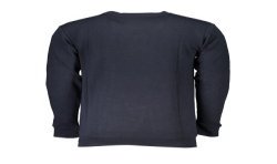 CAVALLI CLASS FELPA SENZA ZIP UOMO BLU