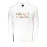 CAVALLI CLASS FELPA SENZA ZIP UOMO BIANCO