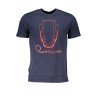 CAVALLI CLASS T-SHIRT MANICHE CORTE UOMO BLU