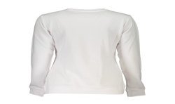 CAVALLI CLASS FELPA SENZA ZIP DONNA BIANCO
