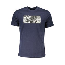 CAVALLI CLASS T-SHIRT MANICHE CORTE UOMO BLU