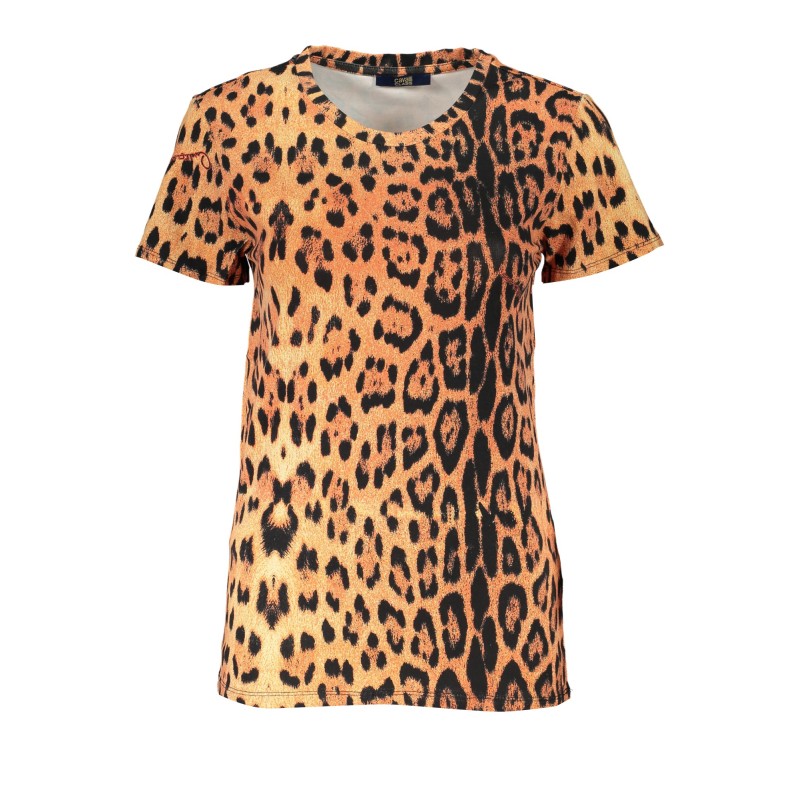 CAVALLI CLASS T-SHIRT MANICHE CORTE DONNA ARANCIO CAVALLI CLASS T-SHIRT MANICHE CORTE DONNA ARANCIO