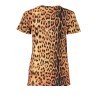 CAVALLI CLASS T-SHIRT MANICHE CORTE DONNA ARANCIO