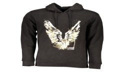 CAVALLI CLASS FELPA SENZA ZIP UOMO NERO