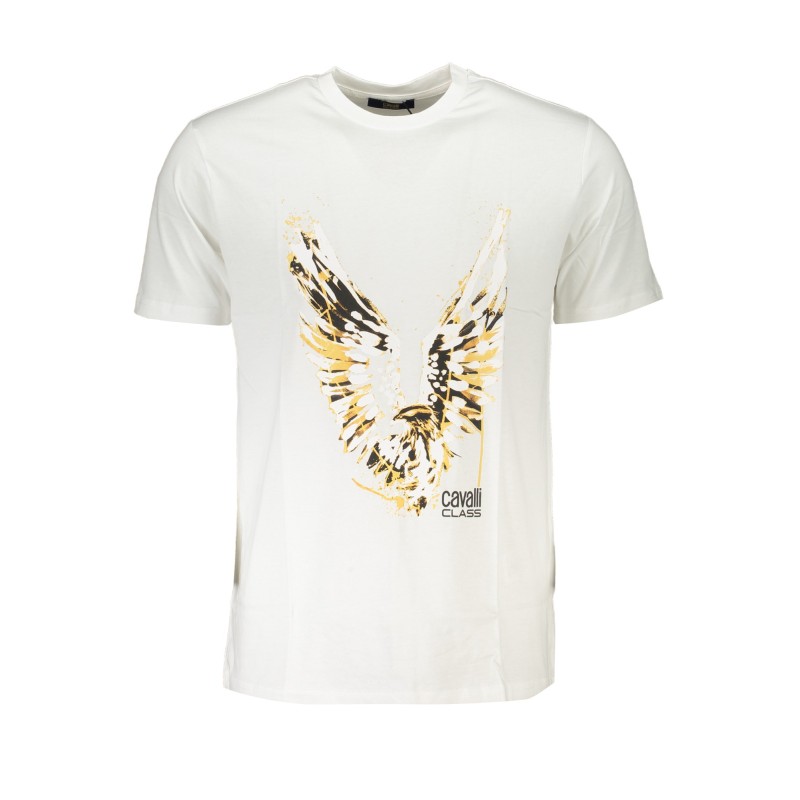 CAVALLI CLASS T-SHIRT MANICHE CORTE UOMO BIANCO CAVALLI CLASS T-SHIRT MANICHE CORTE UOMO BIANCO