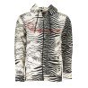 CAVALLI CLASS FELPA CON ZIP UOMO BIANCO