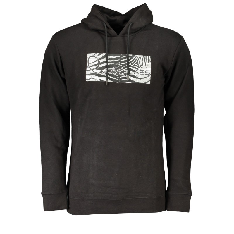 CAVALLI CLASS FELPA SENZA ZIP UOMO NERO CAVALLI CLASS FELPA SENZA ZIP UOMO NERO