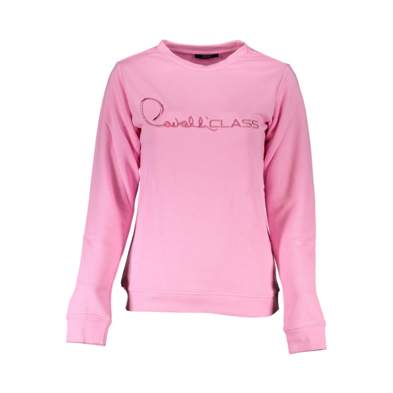 CAVALLI CLASS FELPA SENZA ZIP DONNA ROSA CAVALLI CLASS FELPA SENZA ZIP DONNA ROSA