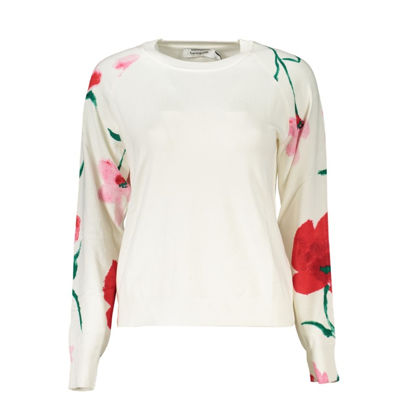 DESIGUAL MAGLIA DONNA BIANCO DESIGUAL MAGLIA DONNA BIANCO