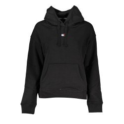 TOMMY HILFIGER FELPA SENZA ZIP DONNA NERO