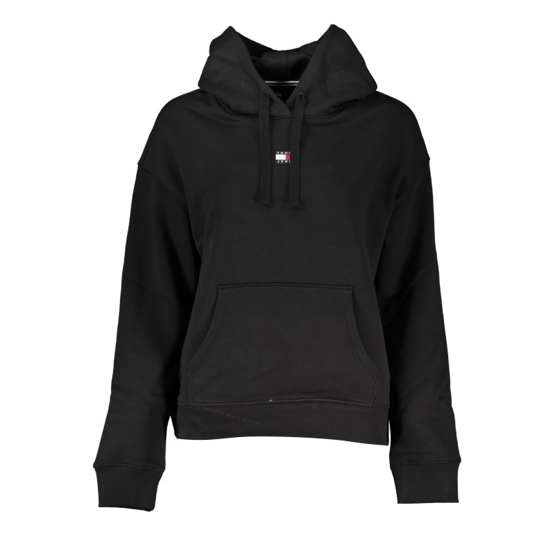 TOMMY HILFIGER FELPA SENZA ZIP DONNA NERO TOMMY HILFIGER FELPA SENZA ZIP DONNA NERO