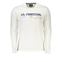 LA MARTINA T-SHIRT MANICHE LUNGHE UOMO BIANCO