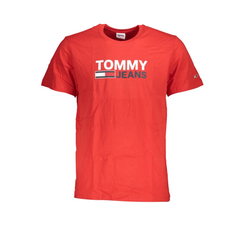 TOMMY HILFIGER T-SHIRT MANICHE CORTE UOMO ROSSO TOMMY HILFIGER T-SHIRT MANICHE CORTE UOMO ROSSO