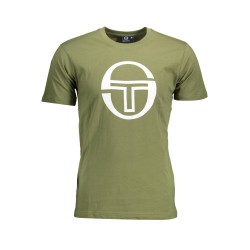 SERGIO TACCHINI T-SHIRT MANICHE CORTE UOMO VERDE