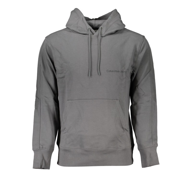 CALVIN KLEIN FELPA SENZA ZIP UOMO GRIGIO CALVIN KLEIN FELPA SENZA ZIP UOMO GRIGIO