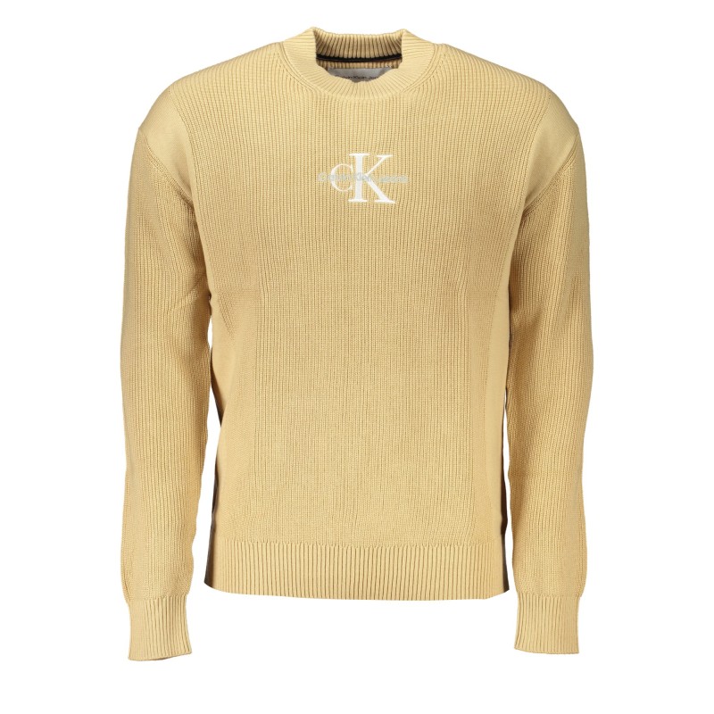 CALVIN KLEIN MAGLIA UOMO BEIGE CALVIN KLEIN MAGLIA UOMO BEIGE
