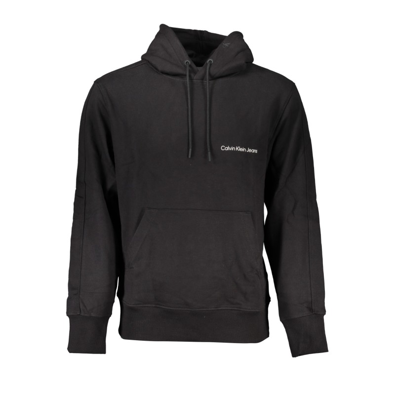 CALVIN KLEIN FELPA SENZA ZIP UOMO NERO CALVIN KLEIN FELPA SENZA ZIP UOMO NERO