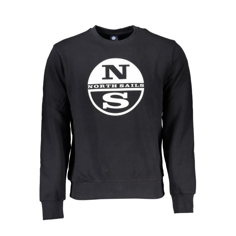NORTH SAILS FELPA SENZA ZIP UOMO NERO NORTH SAILS FELPA SENZA ZIP UOMO NERO