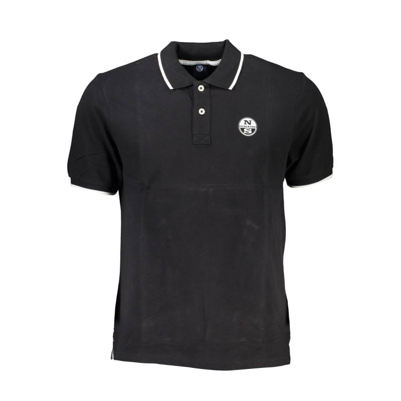 NORTH SAILS POLO MANICHE CORTE UOMO NERO NORTH SAILS POLO MANICHE CORTE UOMO NERO
