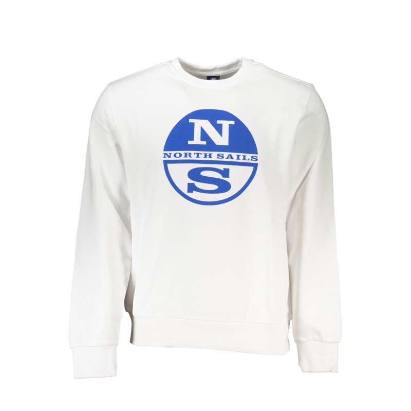 NORTH SAILS FELPA SENZA ZIP UOMO BIANCO NORTH SAILS FELPA SENZA ZIP UOMO BIANCO