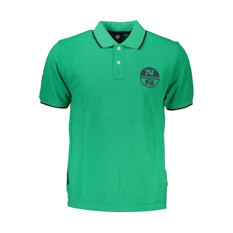 NORTH SAILS POLO MANICHE CORTE UOMO VERDE NORTH SAILS POLO MANICHE CORTE UOMO VERDE
