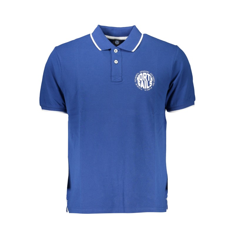 NORTH SAILS POLO MANICHE CORTE UOMO BLU NORTH SAILS POLO MANICHE CORTE UOMO BLU