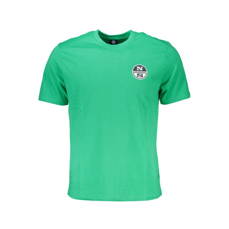 NORTH SAILS T-SHIRT MANICHE CORTE UOMO VERDE