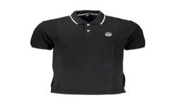 NORTH SAILS POLO MANICHE CORTE UOMO NERO