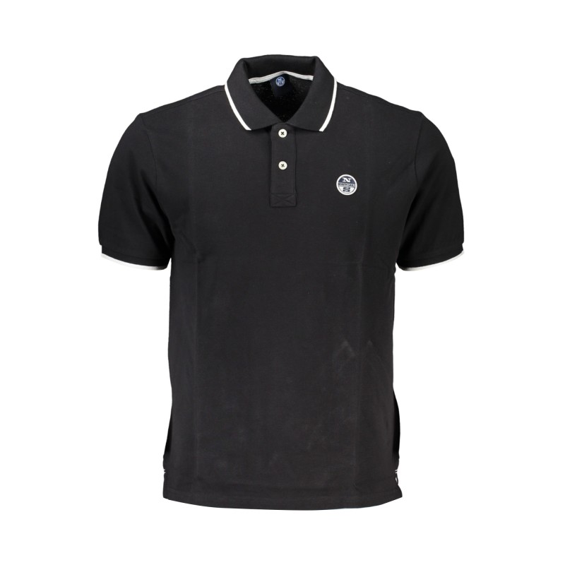 NORTH SAILS POLO MANICHE CORTE UOMO NERO NORTH SAILS POLO MANICHE CORTE UOMO NERO