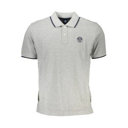 NORTH SAILS POLO MANICHE CORTE UOMO GRIGIO