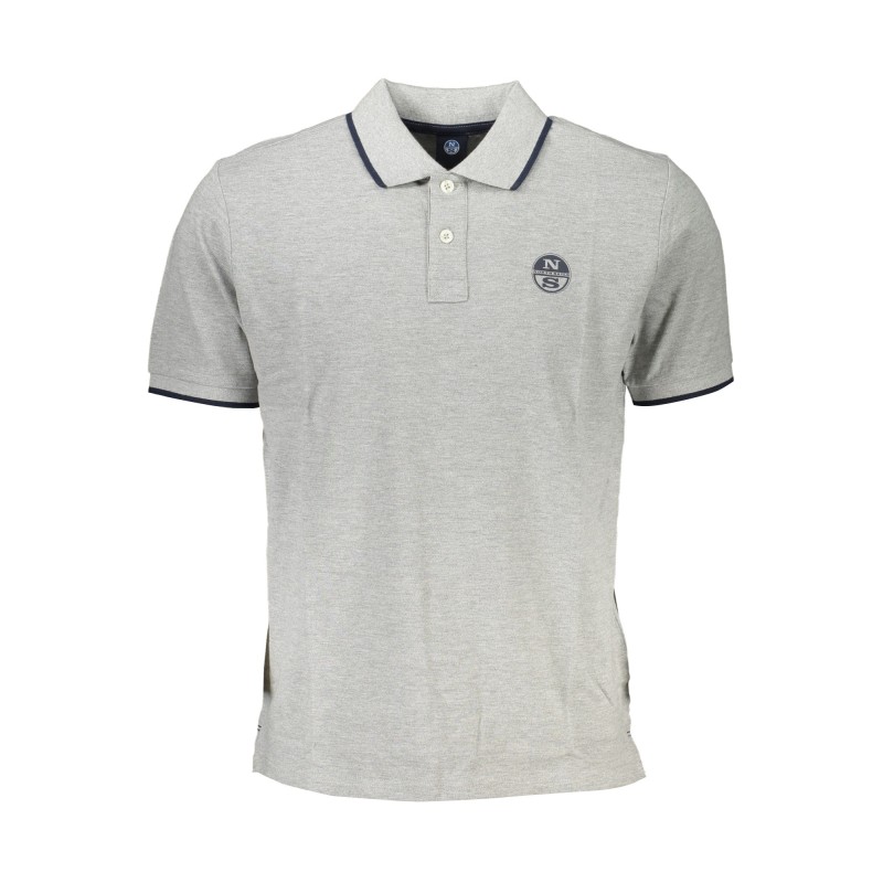 NORTH SAILS POLO MANICHE CORTE UOMO GRIGIO NORTH SAILS POLO MANICHE CORTE UOMO GRIGIO