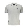 NORTH SAILS POLO MANICHE CORTE UOMO GRIGIO