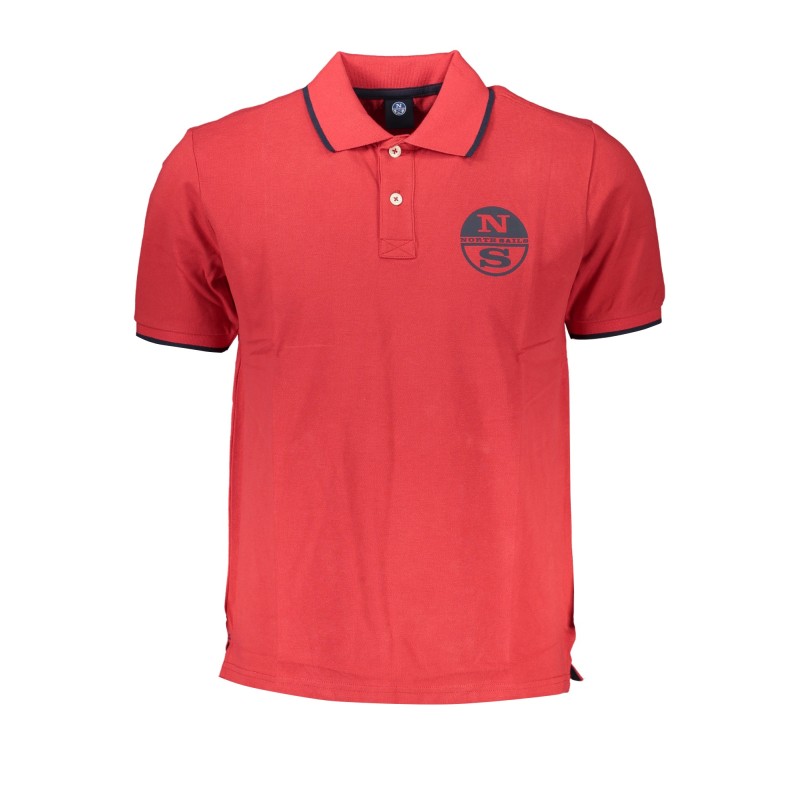 NORTH SAILS POLO MANICHE CORTE UOMO ROSSO NORTH SAILS POLO MANICHE CORTE UOMO ROSSO