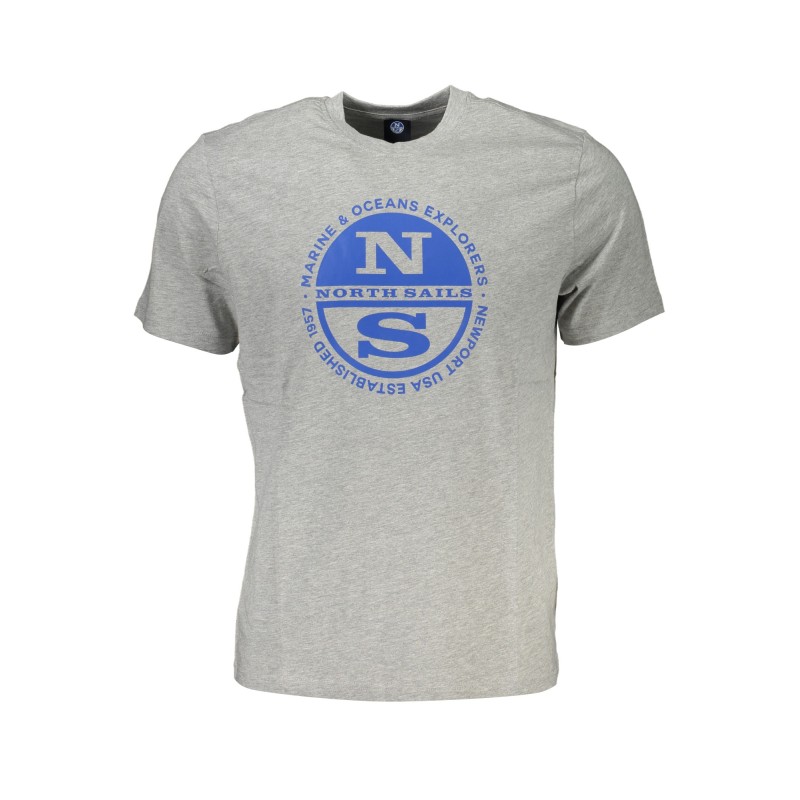 NORTH SAILS T-SHIRT MANICHE CORTE UOMO GRIGIO NORTH SAILS T-SHIRT MANICHE CORTE UOMO GRIGIO