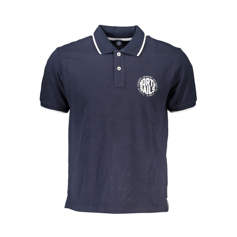 NORTH SAILS POLO MANICHE CORTE UOMO BLU NORTH SAILS POLO MANICHE CORTE UOMO BLU