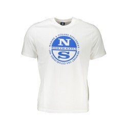 NORTH SAILS T-SHIRT MANICHE CORTE UOMO BIANCO