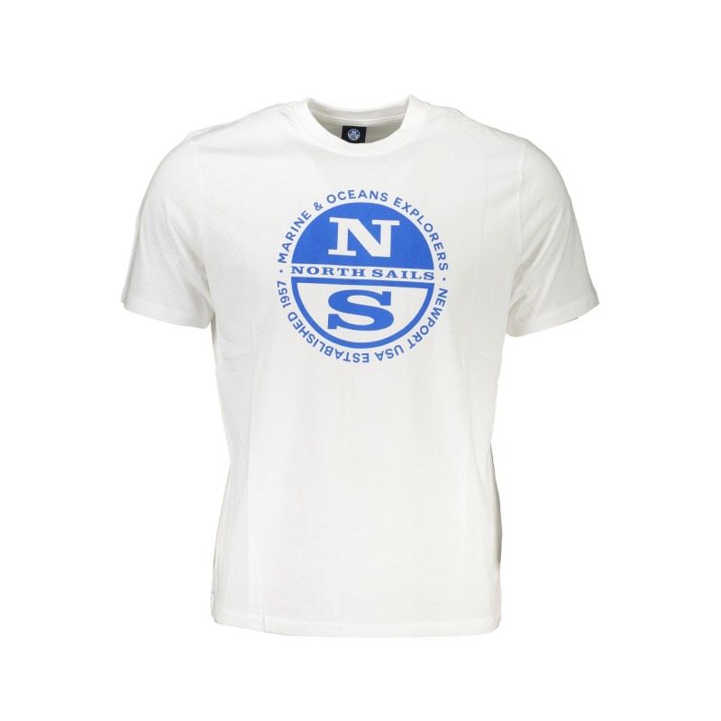 NORTH SAILS T-SHIRT MANICHE CORTE UOMO BIANCO NORTH SAILS T-SHIRT MANICHE CORTE UOMO BIANCO