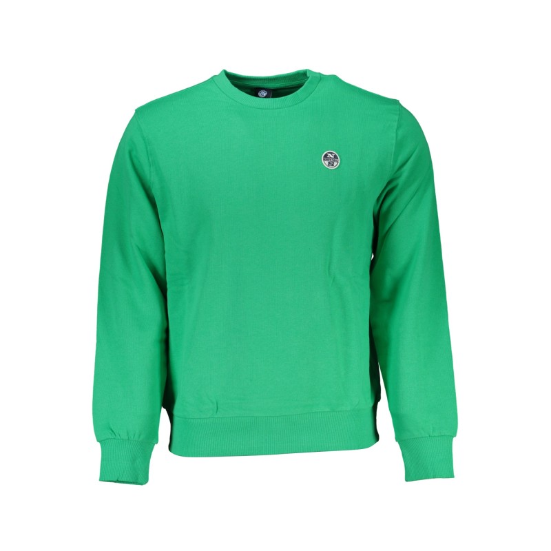 NORTH SAILS FELPA SENZA ZIP UOMO VERDE NORTH SAILS FELPA SENZA ZIP UOMO VERDE