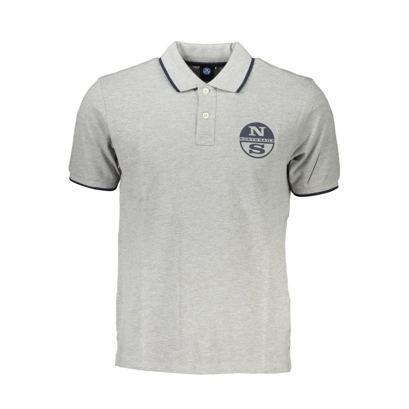 NORTH SAILS POLO MANICHE CORTE UOMO GRIGIO NORTH SAILS POLO MANICHE CORTE UOMO GRIGIO