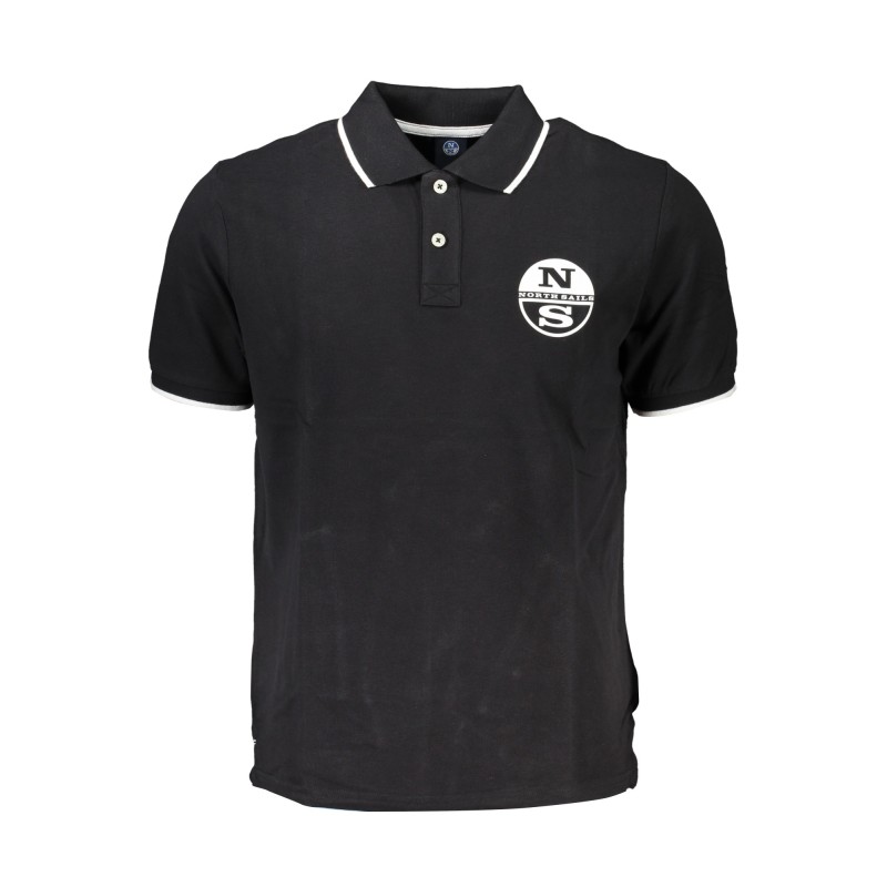 NORTH SAILS POLO MANICHE CORTE UOMO NERO NORTH SAILS POLO MANICHE CORTE UOMO NERO