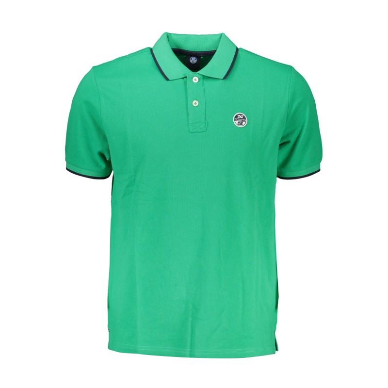 NORTH SAILS POLO MANICHE CORTE UOMO VERDE NORTH SAILS POLO MANICHE CORTE UOMO VERDE