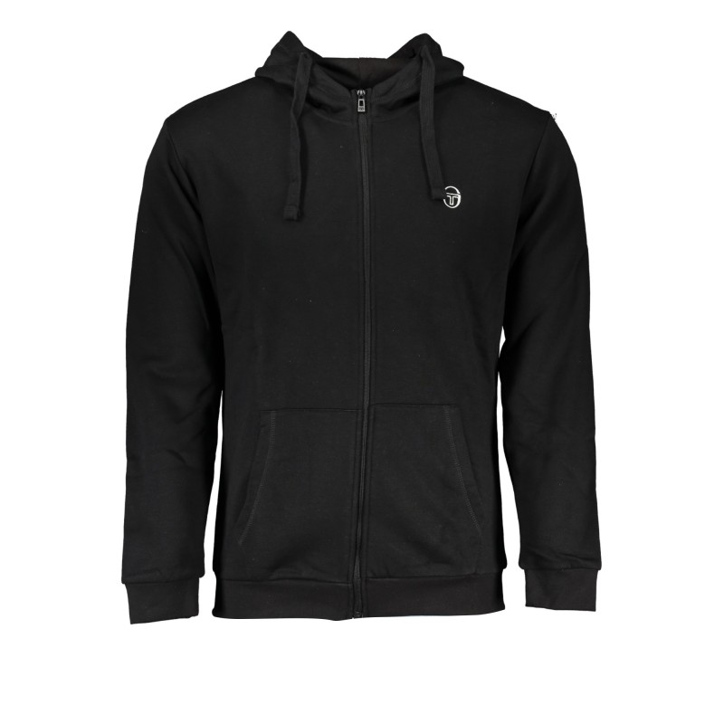 SERGIO TACCHINI FELPA CON ZIP UOMO NERO SERGIO TACCHINI FELPA CON ZIP UOMO NERO