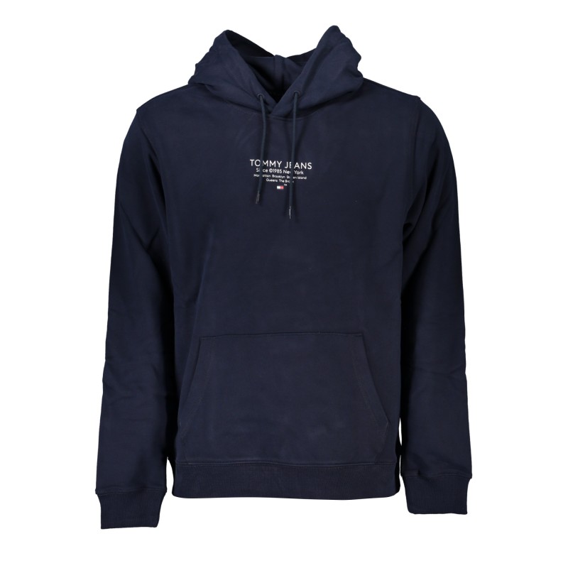 TOMMY HILFIGER FELPA SENZA ZIP UOMO BLU TOMMY HILFIGER FELPA SENZA ZIP UOMO BLU