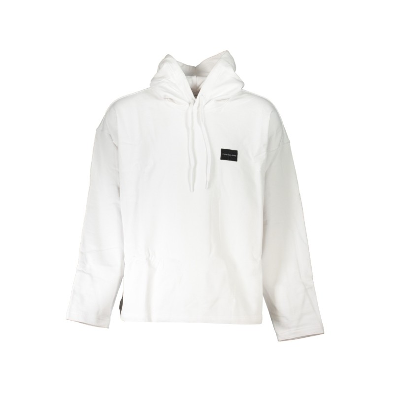 CALVIN KLEIN FELPA SENZA ZIP UOMO BIANCO CALVIN KLEIN FELPA SENZA ZIP UOMO BIANCO