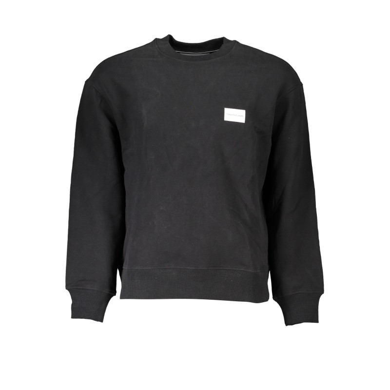 CALVIN KLEIN FELPA SENZA ZIP DONNA NERO CALVIN KLEIN FELPA SENZA ZIP DONNA NERO