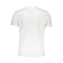 GUESS JEANS T-SHIRT MANICHE CORTE UOMO BIANCO