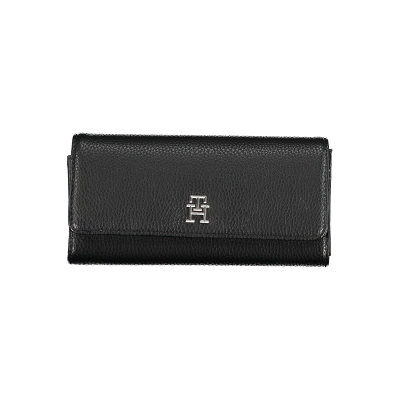 TOMMY HILFIGER PORTAFOGLIO DONNA NERO TOMMY HILFIGER PORTAFOGLIO DONNA NERO