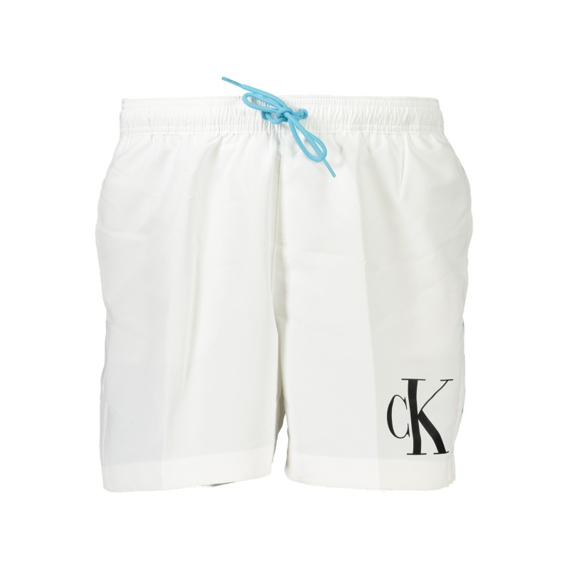 CALVIN KLEIN COSTUME PARTE SOTTO UOMO BIANCO CALVIN KLEIN COSTUME PARTE SOTTO UOMO BIANCO