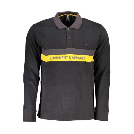 U.S. GRAND POLO POLO MANICHE LUNGHE UOMO NERO