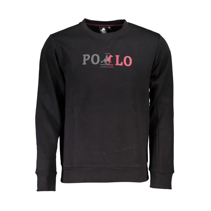 U.S. GRAND POLO FELPA SENZA ZIP UOMO NERO U.S. GRAND POLO FELPA SENZA ZIP UOMO NERO